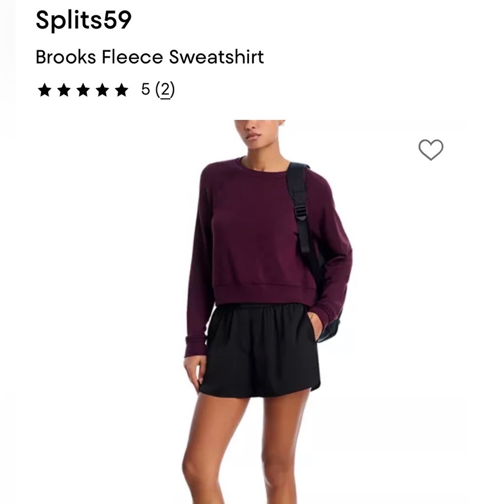 Splits 59 Brooks Fleece Sweatshirt